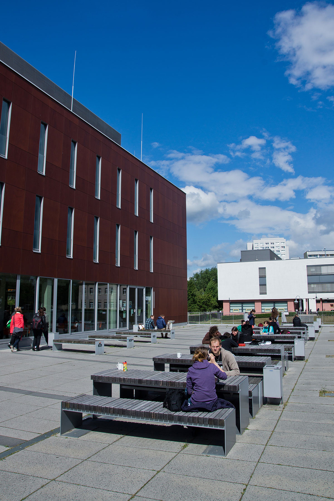 Library of Veterinary Medicine Entrance