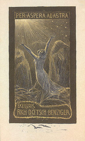 Héroux, Exlibris für Richard Doetsch-Benziger