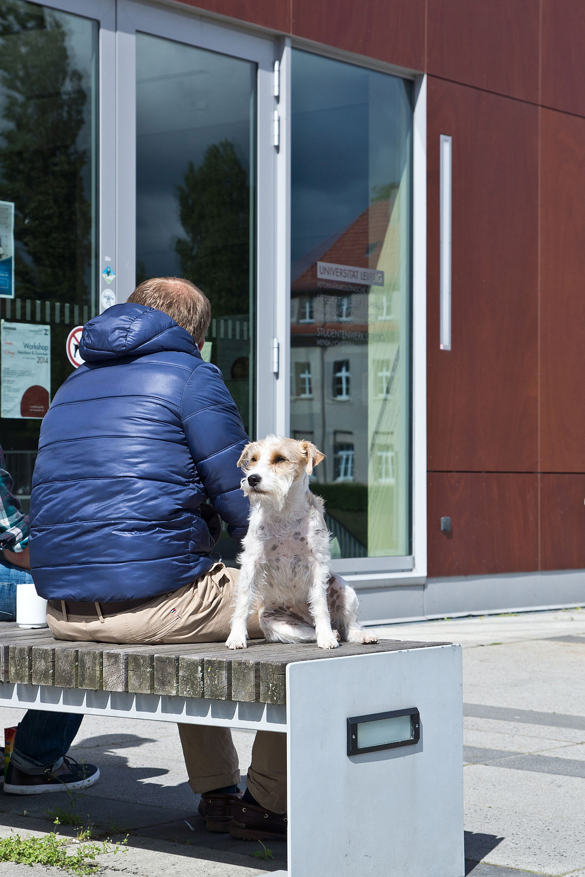 Library of Veterinary Medicine Entrance