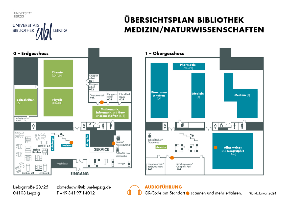 Click here and open PDF: Orientation/Desks Medicine and Sciences Library (01/2024)